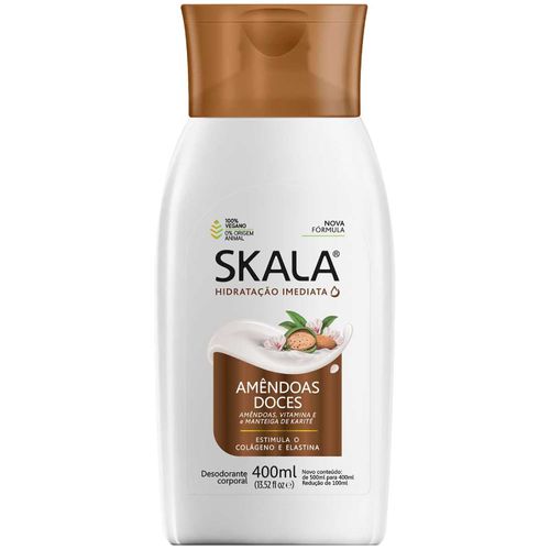 Hidratante Skala 400ml Amêndoas Doces Hidratante Skala 400ml Amêndoas Doces