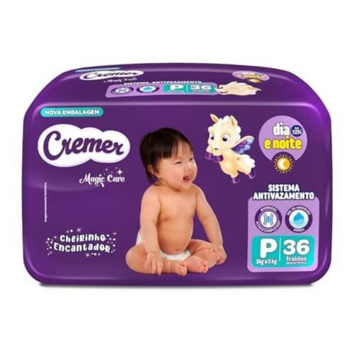 Fralda Descartável Cremer Mc Economica P 36 Unidades Fralda Descartável Cremer Mc Economica P 36 Unidades