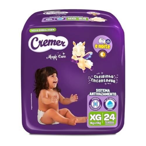 Fralda Descartável Cremer Mc Economica Xg c/24 Unidades Fralda Descartável Cremer Mc Economica Xg c/24 Unidades