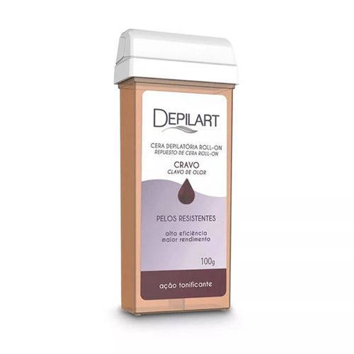 Depilador De Cera Depilart Rollon 100g Cravo Depilador De Cera Depilart Rollon 100g Cravo