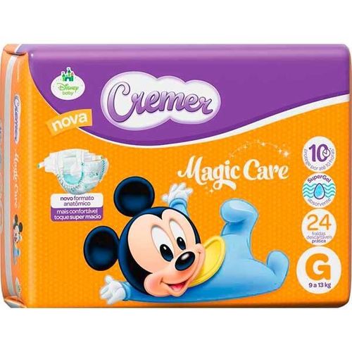 Fralda Descartável Cremer Magic Care Jb G Fralda Descartável Cremer Magic Care Jb G
