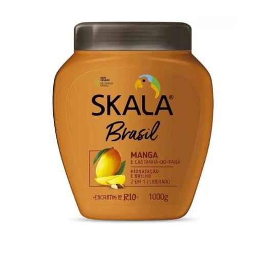 Creme Para Tratamento Skala 1 Kg Manga E Castanha Do Pará Creme Para Tratamento Skala 1 Kg Manga E Castanha Do Pará