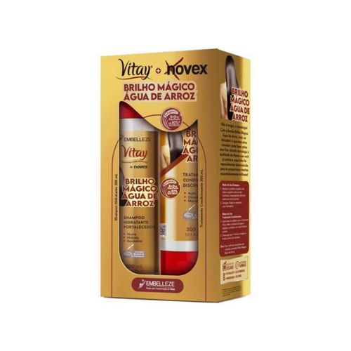 Shampoo + Condicionador Novex 300ml Água De Arroz Shampoo + Condicionador Novex 300ml Água De Arroz