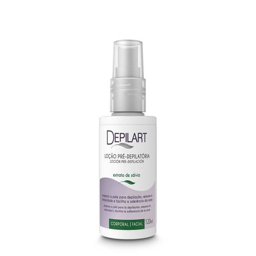 Depilador Loção Depilart Pre Depilação 120ml Salvia Depilador Loção Depilart Pre Depilação 120ml Salvia