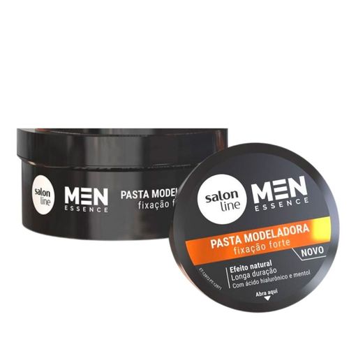 Pasta Modeladora Salon Line 60g Men Essence Fixação Pasta Modeladora Salon Line 60g Men Essence Fixação