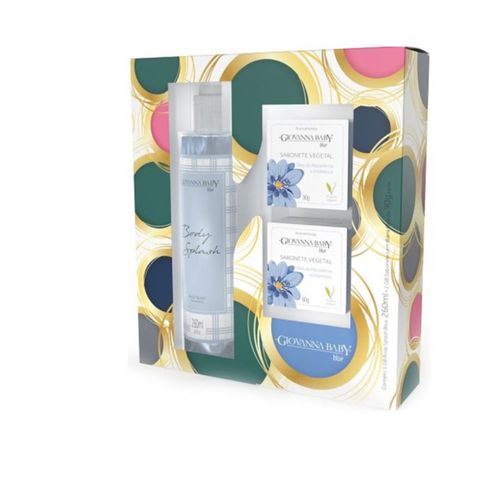 Kit Giovanna Babby Body Splash +2 Sabonetes 90g Blue Kit Giovanna Babby Body Splash +2 Sabonetes 90g Blue