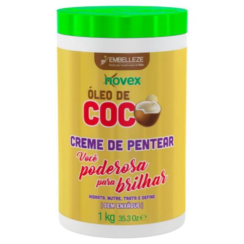 Creme Para Pentear Novex 1Kg Óleo De Coco