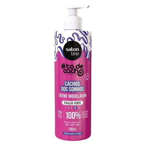 Creme Modelador Salon Line 500ml Todecacho Fixo Forte Creme Modelador Salon Line 500ml Todecacho Fixo Forte