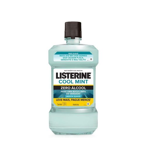 Antisséptico Bucal Listerine Zero 1,5 Litros Antisséptico Bucal Listerine Zero 1,5 Litros