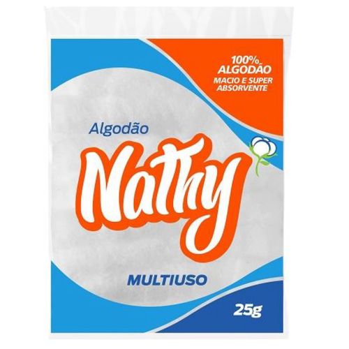 Algodão Quadrado Nathy 40g Algodão Quadrado Nathy 40g