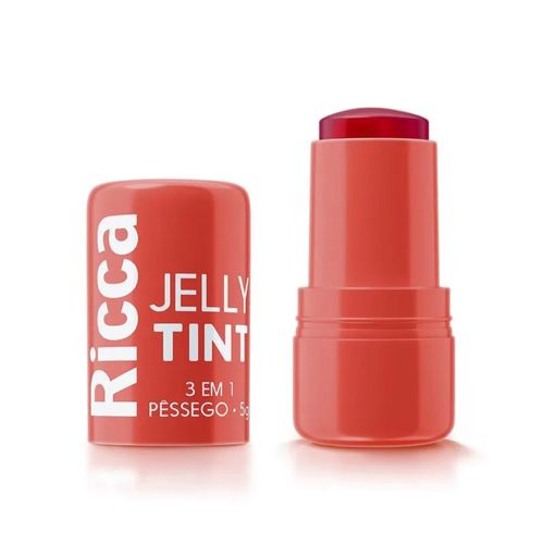 Bastão Jelly Tint Pêssego Ricca Bastão Jelly Tint Pêssego Ricca