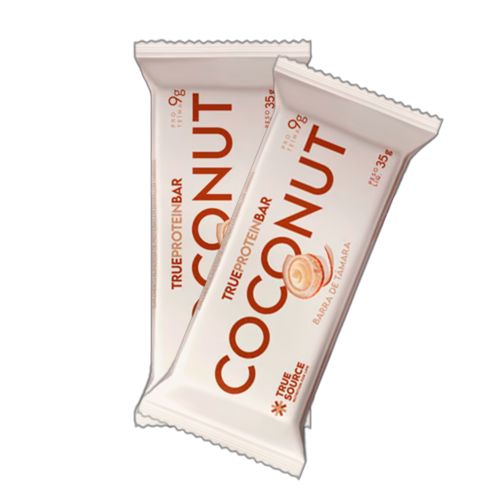 Kit 2X: True Bar Protein Coconut True Source 35g