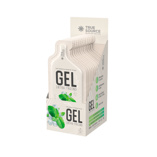 Gel Intra Treino Fresh Mentol 35g True Source 10 Unidades