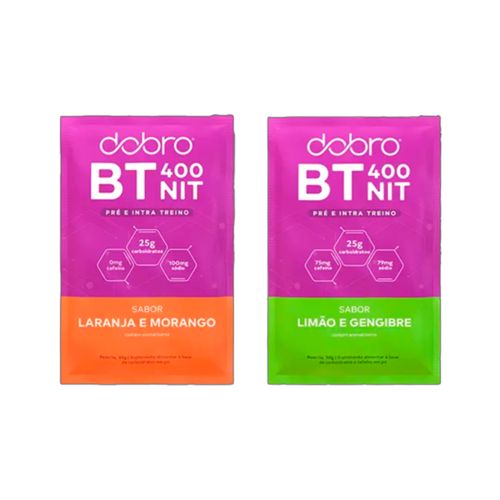 Kit 2 BT Nitrato Sachê Dobro: Morango, Limão Kit 2 BT Nitrato Sachê Dobro: Morango, Limão