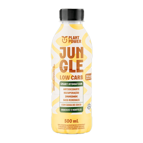 Bebida Isotônica Low Carb Abacaxi e Hortelã Jungle 500ml