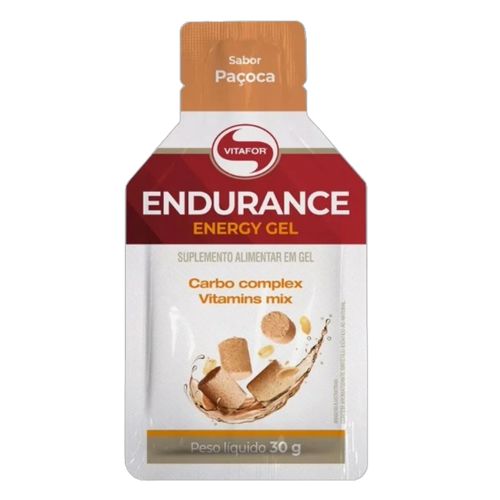 Endurance Energy Carboidrato em Gel Paçoca Vitafor 30g Endurance Energy Carboidrato em Gel Paçoca Vitafor 30g