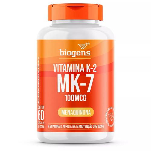 BIOGENS VITAMINA K2 MK7 60 CAPS BIOGENS VITAMINA K2 MK7 60 CAPS
