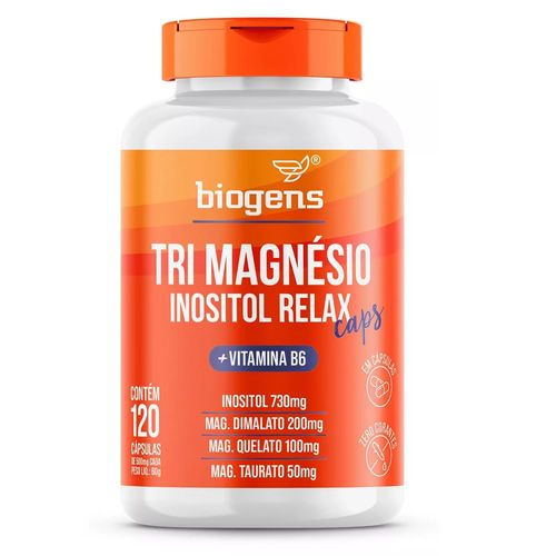 BIOGENS TRI MAGNESIO INOSITOL 120 CAPSULAS