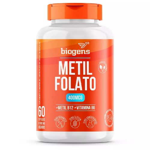 BIOGENS METIL FOLATO METILFOLATO 400MCG 60 CAPS BIOGENS METIL FOLATO METILFOLATO 400MCG 60 CAPS