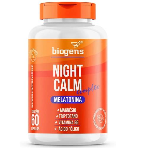 BIOGENS NIGHT CALM COMPLEX 60 CAPS BIOGENS NIGHT CALM COMPLEX 60 CAPS