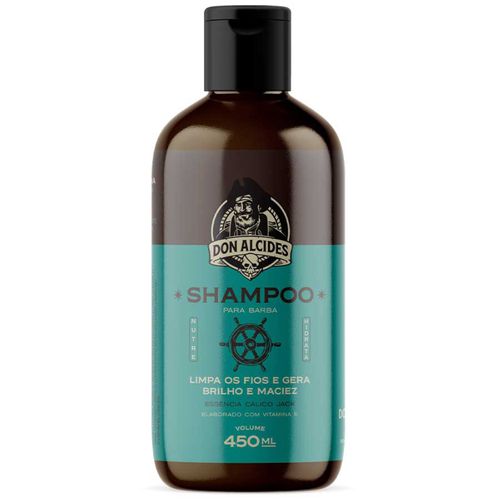Shampoo para Barba 450mL Essência Calico Jack Don Alcides Shampoo para Barba 450mL Essência Calico Jack Don Alcides