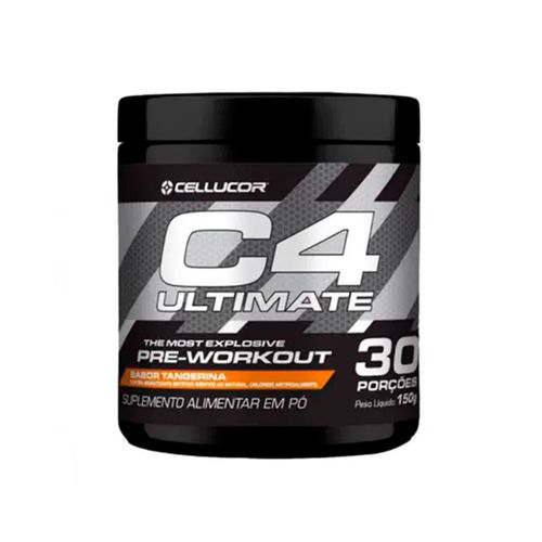 Pré Treino C4 Ultimate 150g Tangerina Cellucor Pré Treino C4 Ultimate 150g Tangerina Cellucor