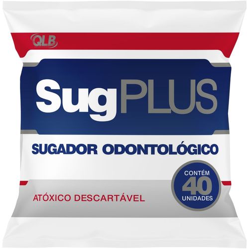 Sugador Odontológico Descartável SSPlus - 40 Unidades Sugador Odontológico Descartável SSPlus - 40 Unidades