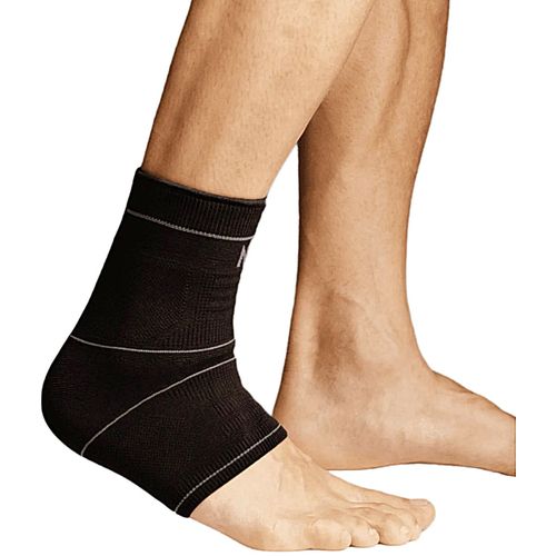 Tornozeleira Elástica N1 Basic Preta Tam M - unidade Tornozeleira Elástica N1 Basic Preta Tam M - unidade