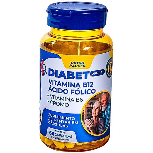 Suplemento Alimentar Diabet Pauher - 60 Cápsulas