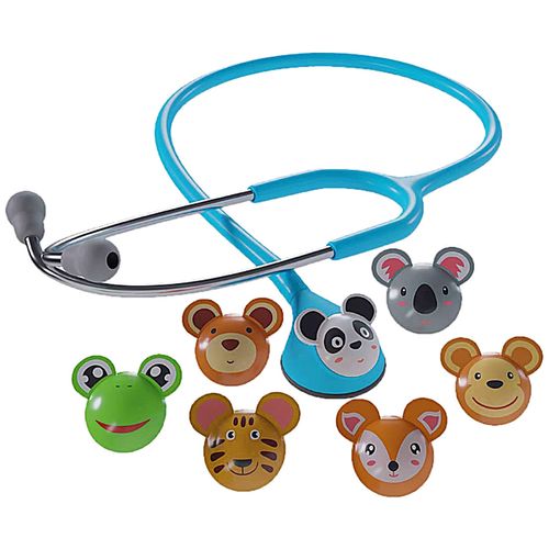 Estetoscópio Spirit MD Master Lite (Fun Animal) Pediátrico - Azul