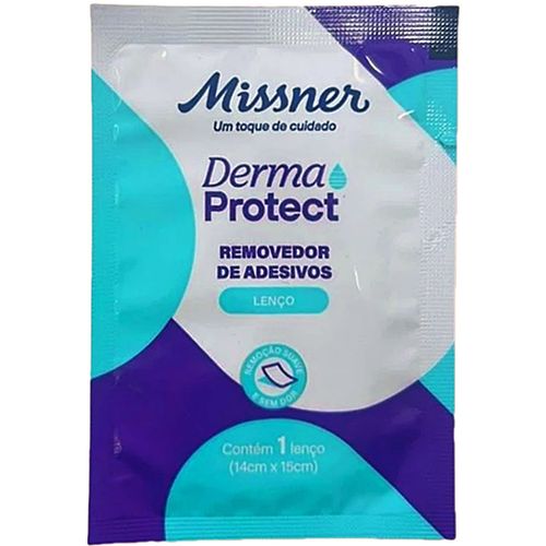Lenço Removedor de Adesivos Derma Protect 14x15cm - unidade Lenço Removedor de Adesivos Derma Protect 14x15cm - unidade