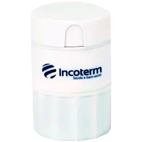 Porta Comprimidos 3 em 1 Incoterm, Cortador, Amassador - unidade Porta Comprimidos 3 em 1 Incoterm, Cortador, Amassador - unidade