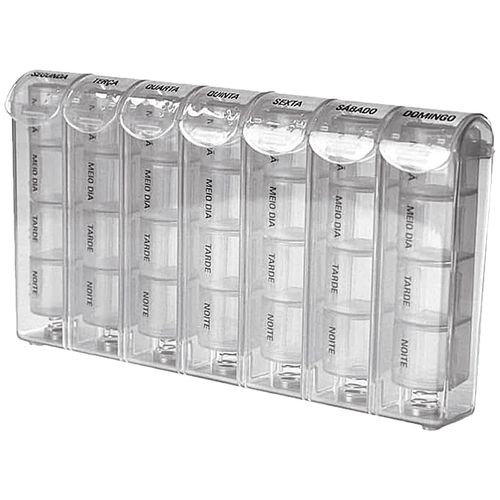 Porta Comprimidos Turno Translúcido Incoterm Porta Comprimidos Turno Translúcido Incoterm