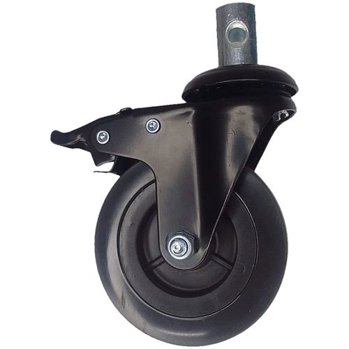 Roda Cadeira Banho/Higiênica D30/D40 Dellamed com Freio - unidade Roda Cadeira Banho/Higiênica D30/D40 Dellamed com Freio - unidade