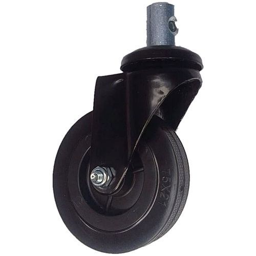 Roda Cadeira Banho/Higiênica D30/D40 Dellamed sem Freio - unidade Roda Cadeira Banho/Higiênica D30/D40 Dellamed sem Freio - unidade