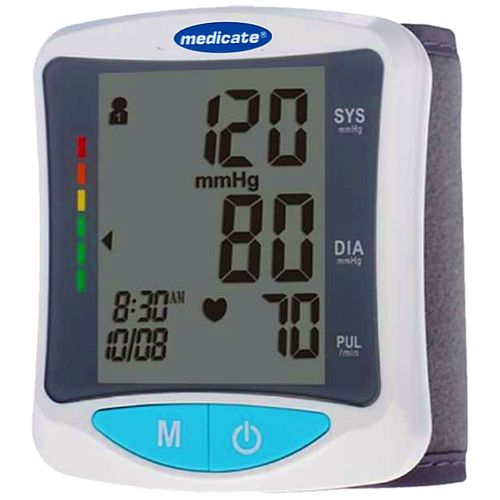 Aparelho de Pressão Digital de Pulso DBP2220 Medicate Aparelho de Pressão Digital de Pulso DBP2220 Medicate