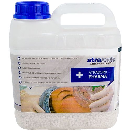 Cal Sodada Absorvedor de CO2 Atrasorb 4,3kg Cal Sodada Absorvedor de CO2 Atrasorb 4,3kg