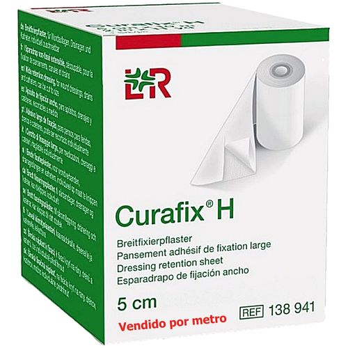 Curafix H Fita Adesiva de Fixação 5cm - metro Curafix H Fita Adesiva de Fixação 5cm - metro
