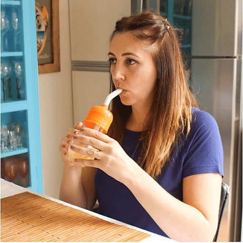 Bico Elefante com Canudo para Copos e Canecas LongeVitech Bico Elefante com Canudo para Copos e Canecas LongeVitech