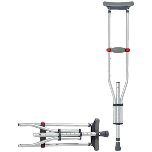 Muleta Axilar Desmontável em Alumínio Zimedical - Unidade Muleta Axilar Desmontável em Alumínio Zimedical - Unidade