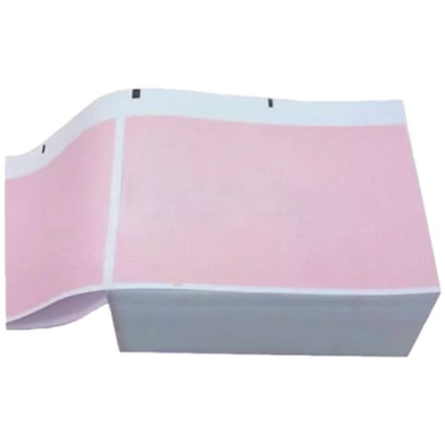 Papel ECG Sanfonado Four Star 90x90mm - 400 folhas Papel ECG Sanfonado Four Star 90x90mm - 400 folhas