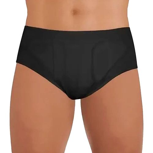 Cueca Hérnia Inguinal Dupla Dilepé Preta Tam M - unidade Cueca Hérnia Inguinal Dupla Dilepé Preta Tam M - unidade