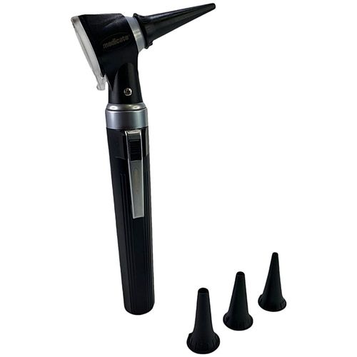 Otoscópio Medicate MD 7000 LED - Preto Otoscópio Medicate MD 7000 LED - Preto