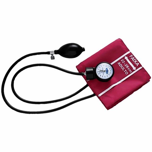 Aparelho de Pressão Medicate Adulto MD30 Vinho Aparelho de Pressão Medicate Adulto MD30 Vinho