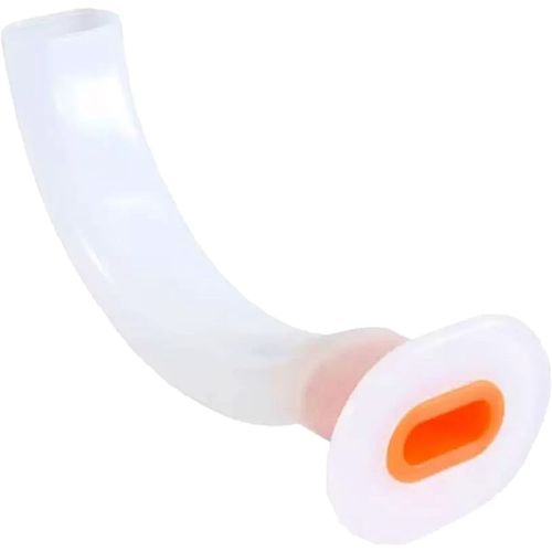 Cânula de Guedel Haoxi Nr 5 110mm Laranja Cânula de Guedel Haoxi Nr 5 110mm Laranja