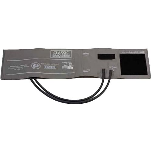 Braçadeira PNI 2 Vias Recém-Nascido Nylon Cinza Braçadeira PNI 2 Vias Recém-Nascido Nylon Cinza