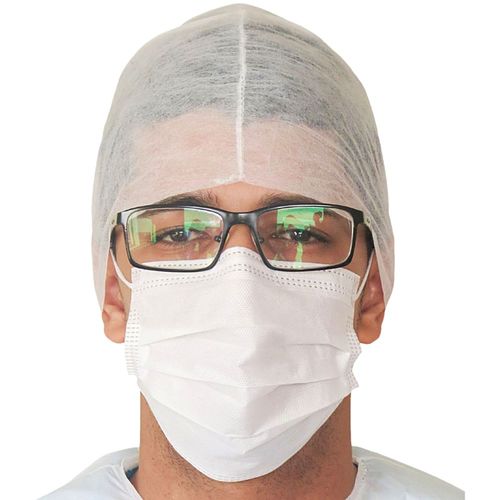 Gorro TNT Dejamaro Descartável Gram 20 Branco - unidade Gorro TNT Dejamaro Descartável Gram 20 Branco - unidade