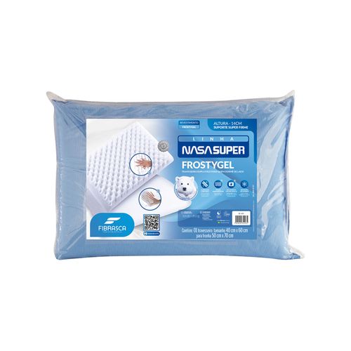 Travesseiro Nasa Super Frostygel Fibrasca Travesseiro Nasa Super Frostygel Fibrasca