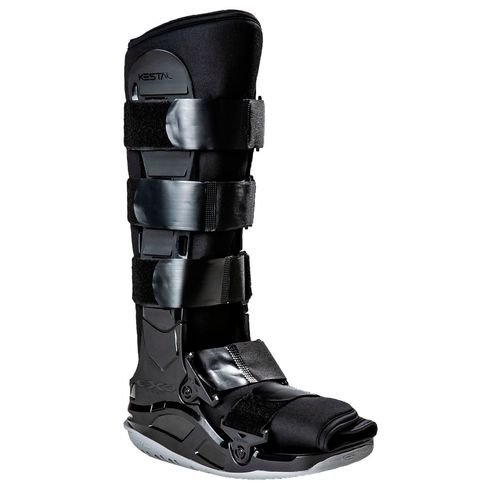 Bota Imobilizadora Longa ExoFoot Kestal - Preta/Cinza - G