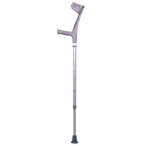 Muleta Canadense Fixa Mercur Marrom com Ponteira Articulada - unidade Muleta Canadense Fixa Mercur Marrom com Ponteira Articulada - unidade